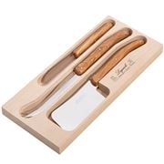 Laguiole - Debutante Cheese Knife Olivewood Set 3pce
