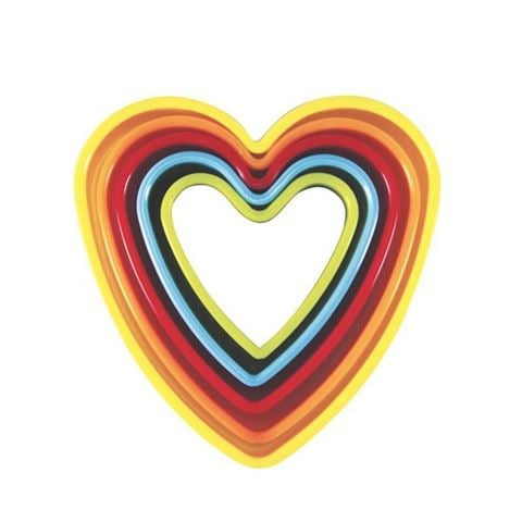 Avanti - Heart Cookie Cutter Set 5pce