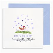 Affirmations - Happy Birthday Greeting Card