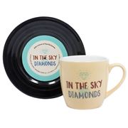 Thumbs Up - Diamonds Lyrical Mug and Saucer Set