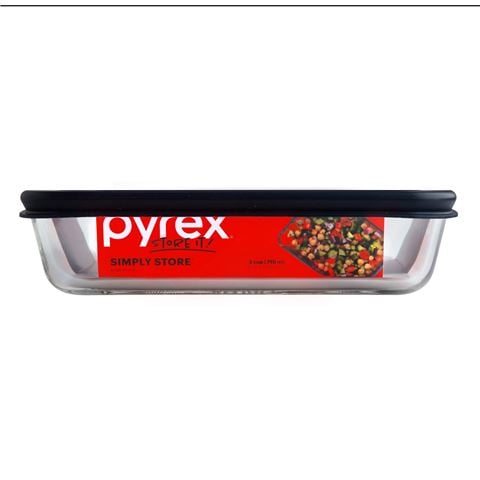 Pyrex Simply Store 3 Cup Rectangle w/Lid - Peter's of Kensington