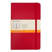 Moleskine - Classic Hard Cover Ruled Pocket Notebook Red