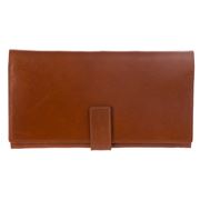 Redd Leather - Leather Travel Wallet Cognac
