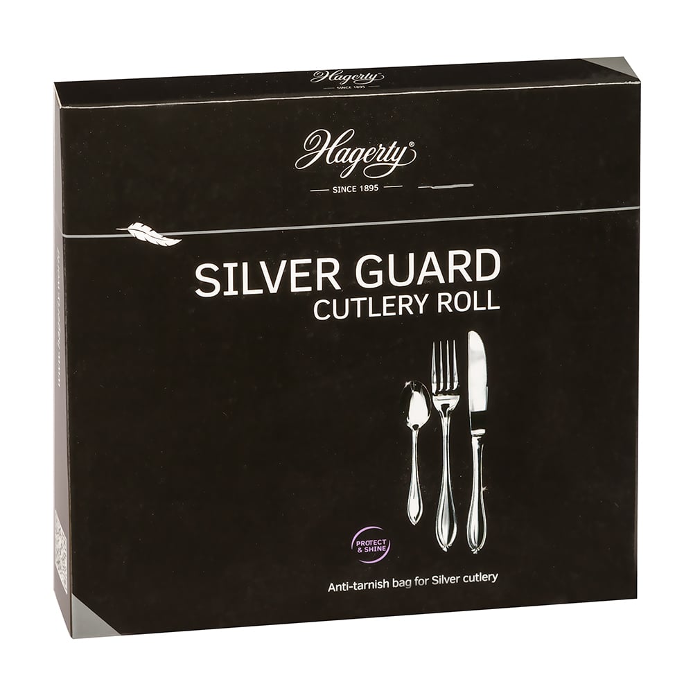 Hagerty Silver Guard Cutlery Roll Besteckmappe 