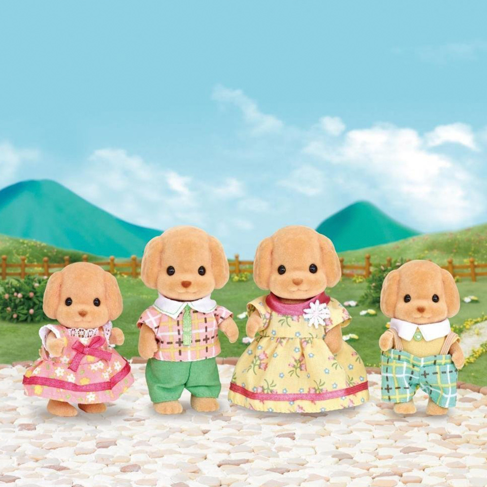 Sylvanian Families - Toy Poodle Family Set 