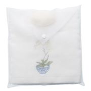 Pilbeam - Embroidered Hand Towel & Soap Set Orchid