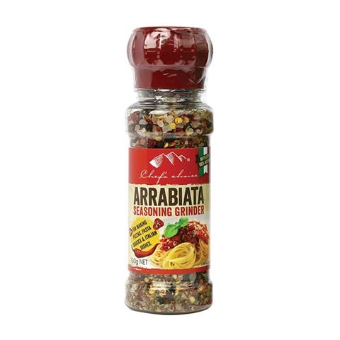 Chef's Choice Arrabiata Seasoning Grinder 130g - Peter's of Kensington
