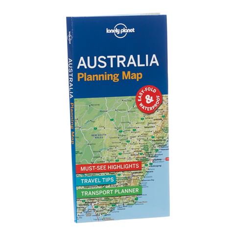 Lonely Planet - Australia Planning Map | Peter's of Kensington