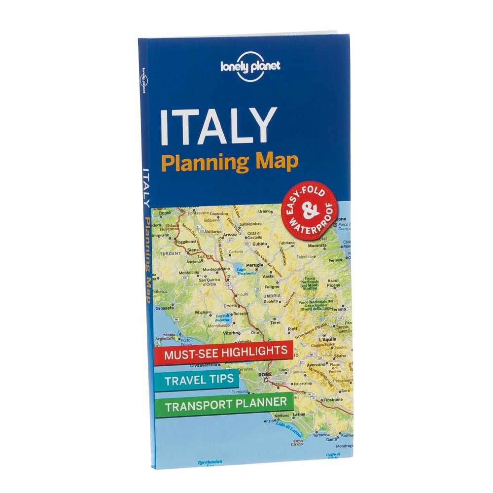 Lonely Italy Planning Map Peter's of Kensington