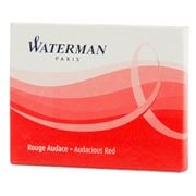 Waterman - Fountain Pen Cartridge Set 6pce Audacious Red
