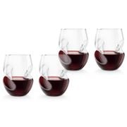 Final Touch - Conundrum Red Wine Glass Set 4pce