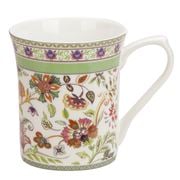 Queens - Antique Green Floral Royale Mug