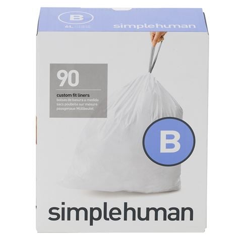 Simplehuman - Custom Fit Size H Bin Liner 60pk | Peter's of Kensington