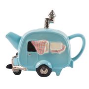 The Teapottery - Teapot Caravan Blue