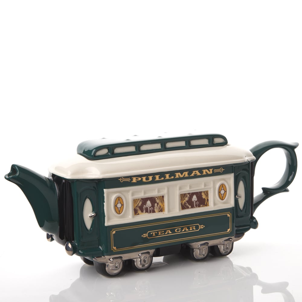 The Teapottery Teapot Pullman Carriage Peter's of Kensington