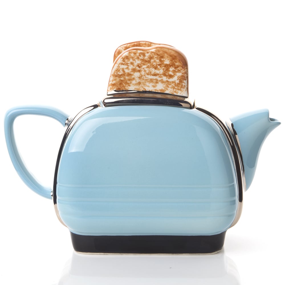 The Teapottery Teapot Toaster Blue Peter's of Kensington