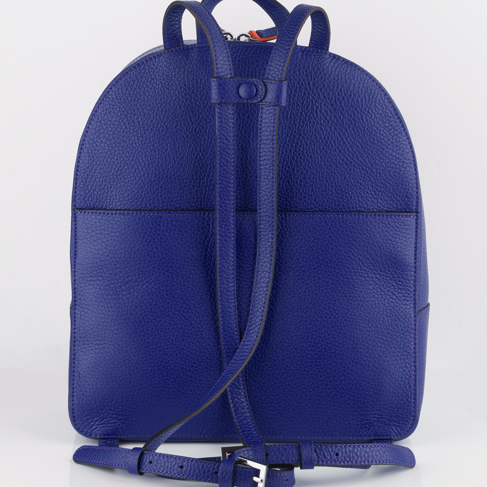 Fedon - Amelia Leather Backpack Dark Blue | Peter display picture 2