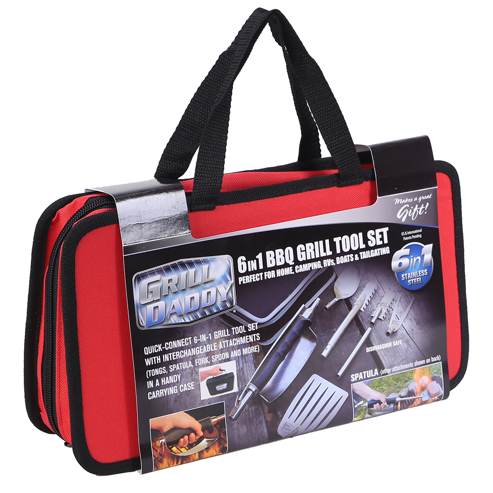 Grill Daddy 6 in 1 Tool Set Peter's of Kensington