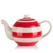 Cornishware - Betty Teapot Small Red 300ml