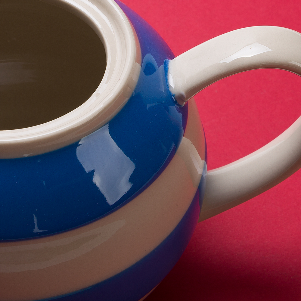 Cornishware Betty Teapot Small Blue 300ml Peter's of Kensington