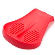 Trudeau - Silicone Dual Spoon Rest Red