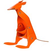 Vacavaliente - Recycled Leather Desk Acc. Kangaroo Orange