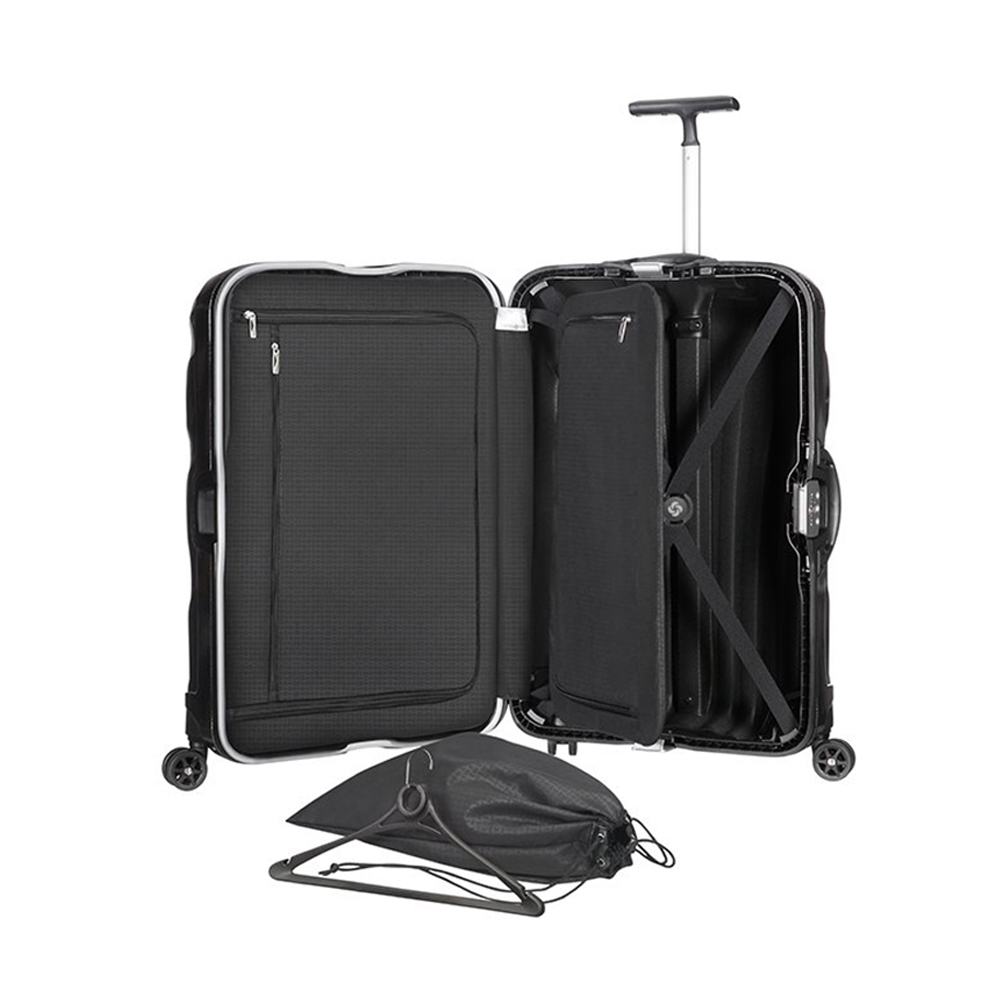 Samsonite Lite-Locked FL Spinner Case Black New 75cm