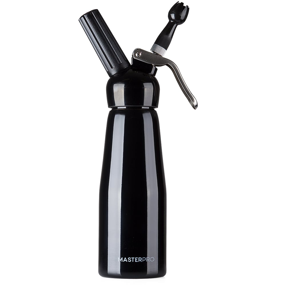 MasterPro - Cream Whipper 500ml Black | Peter's of Kensington