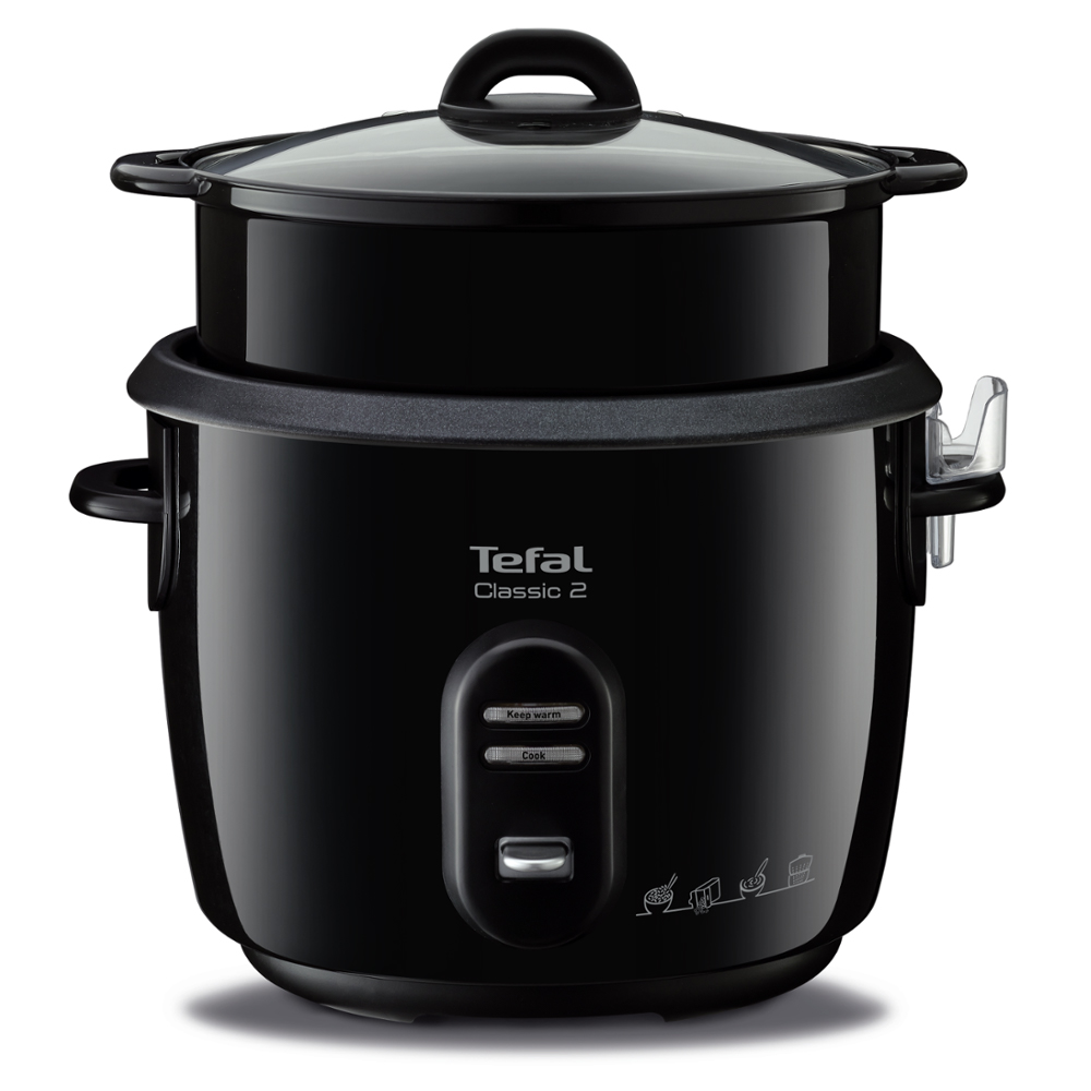 NEW Tefal Classic Black Rice Cooker RK103 3045386376612 eBay