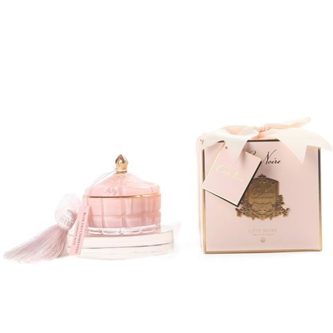 Cote Noire - Ltd. Edition Art Deco Candle Pink w/Tassel 185g