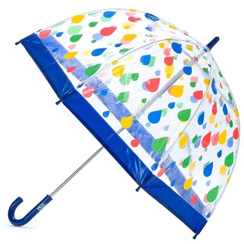 Clifton Kids' Birdcage Umbrella Raindrops - Peter's of Kensington