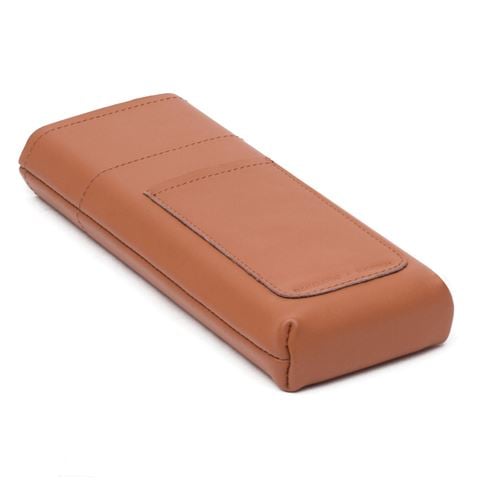 Memobottle - Leather Sleeve Slim Tan