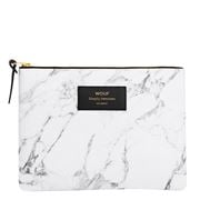 Wouf - Pouch Large White Marble