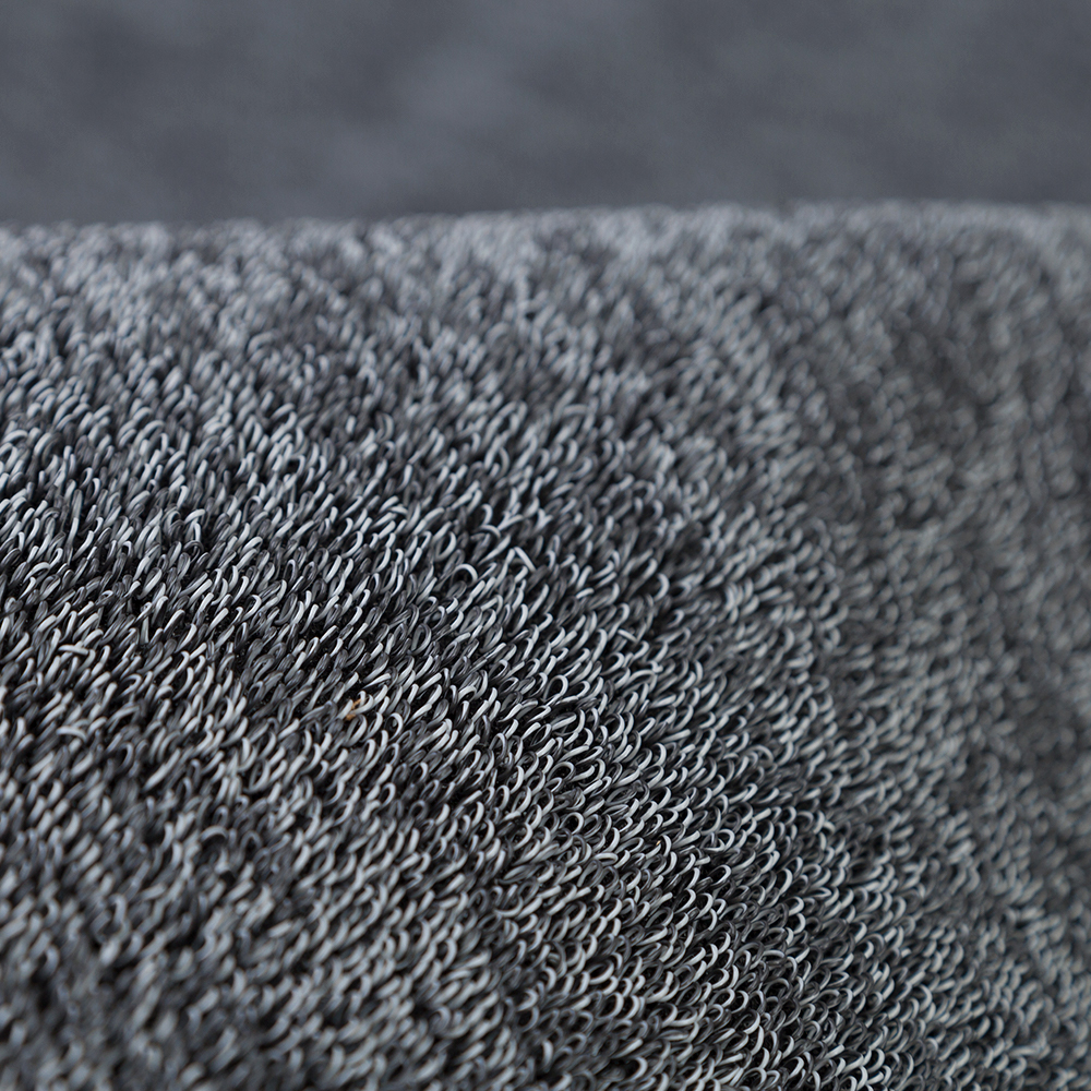 Chilewich Heathered Shag Indoor/Outdoor Mat Grey Peter's of Kensington