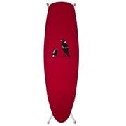 Eastbourne Art - Ironing Board Cover Magpies Red
