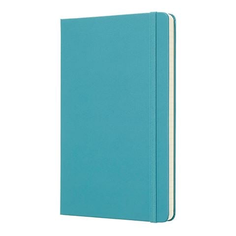 Moleskine - Classic Hard Cover Ruled Notebook Large R. Blue