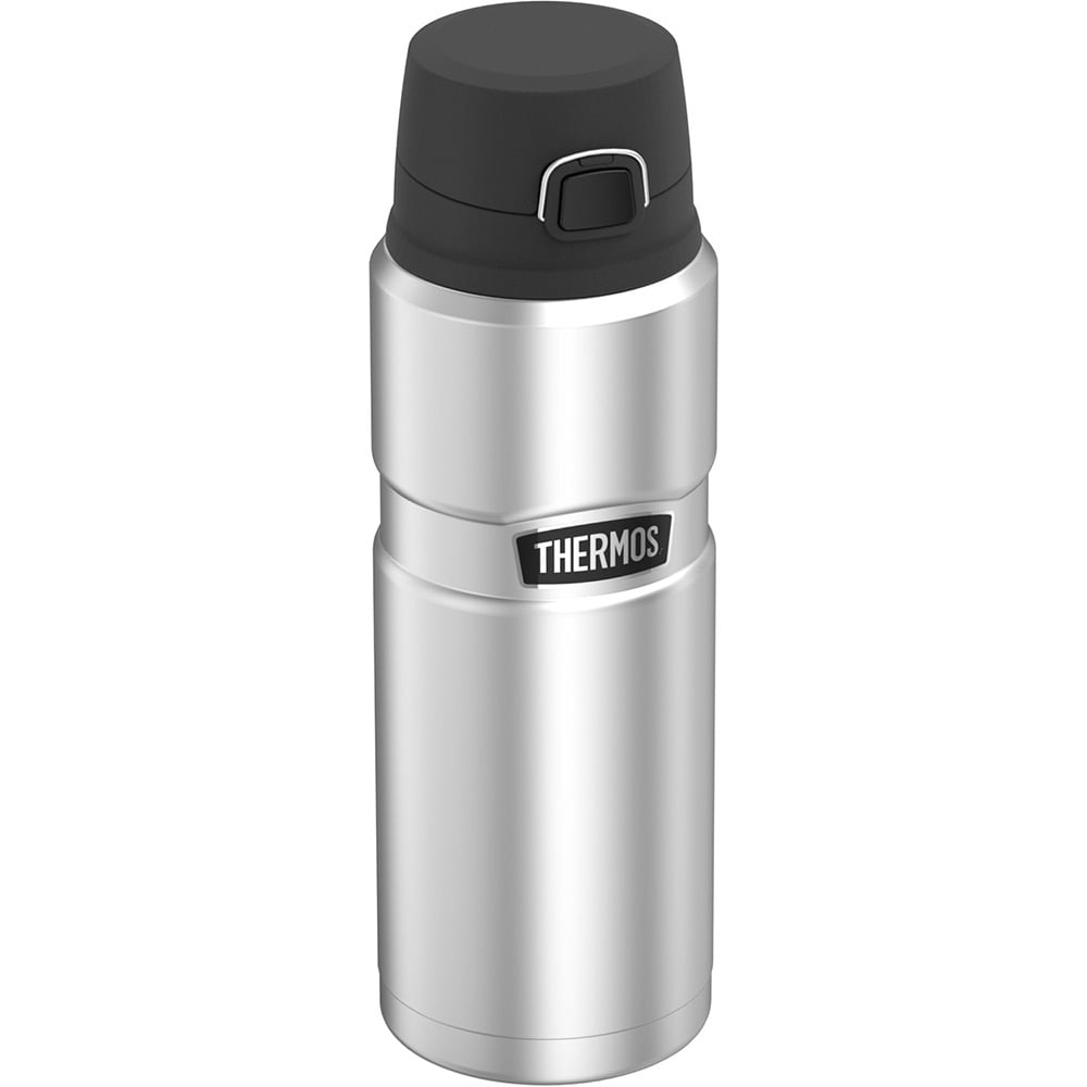 thermos stainless steel vacuum insulated coffee travel mug 25oz silver