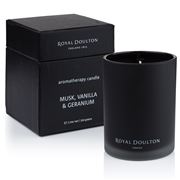 Royal Doulton - Aromatherapy Musk, Vanilla & Geranium Candle