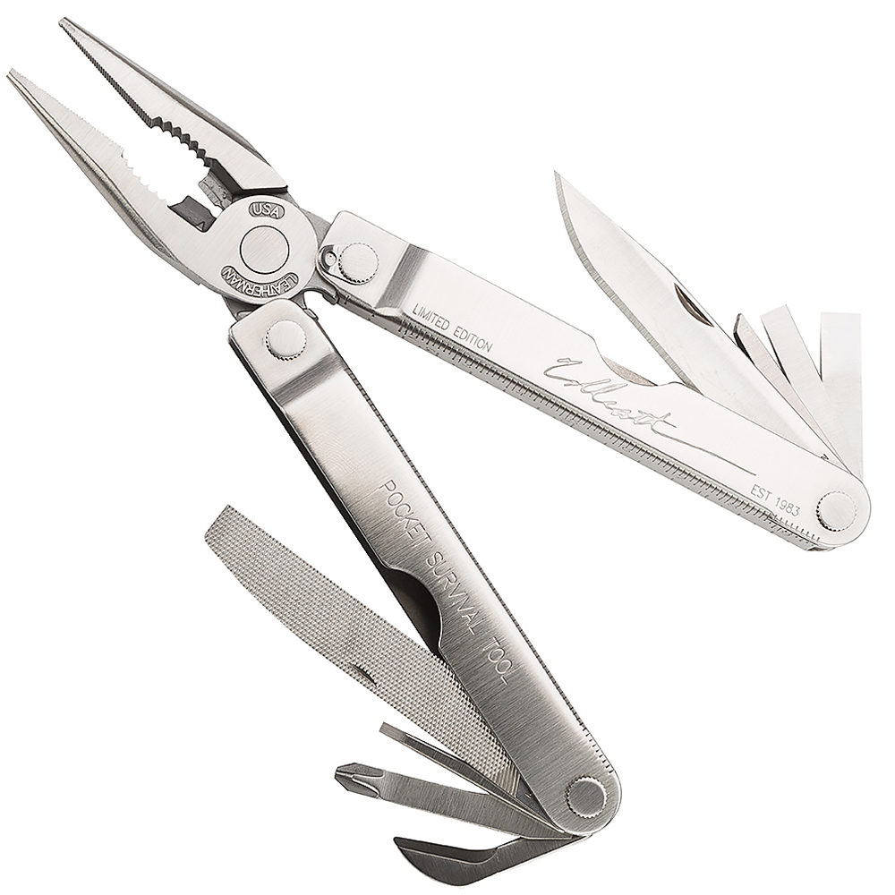 New Limited Edition Leatherman Pocket Survival Tool PST Multitool; Collectible 