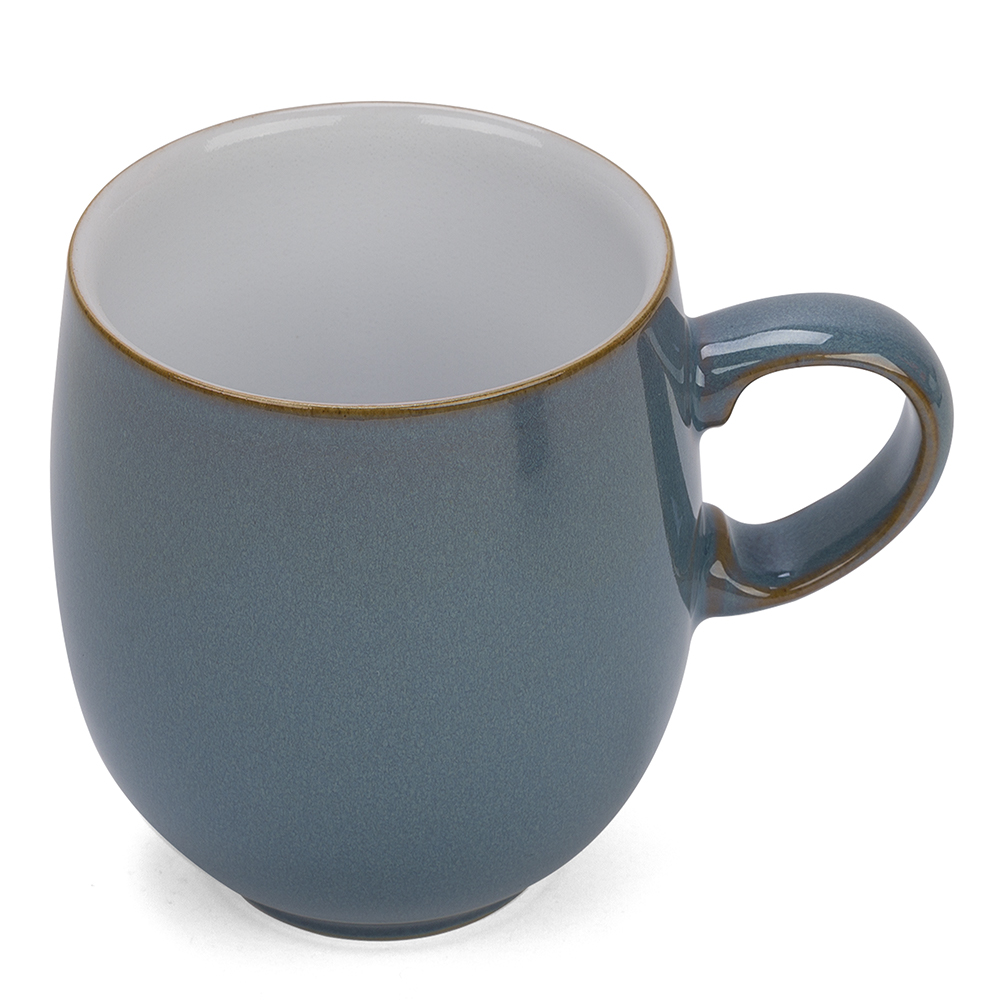 NEW Denby Azure Large Curve Mug eBay