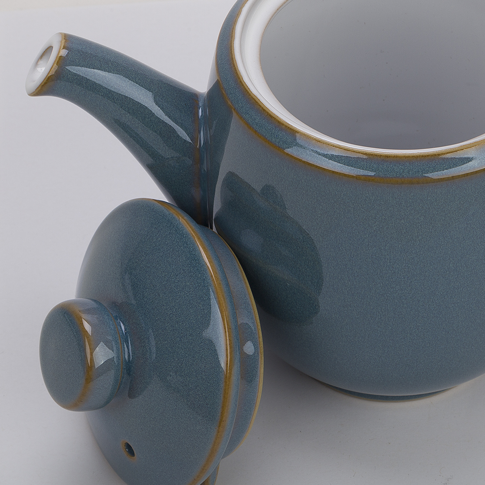 Denby Azure Teapot Peter's of Kensington