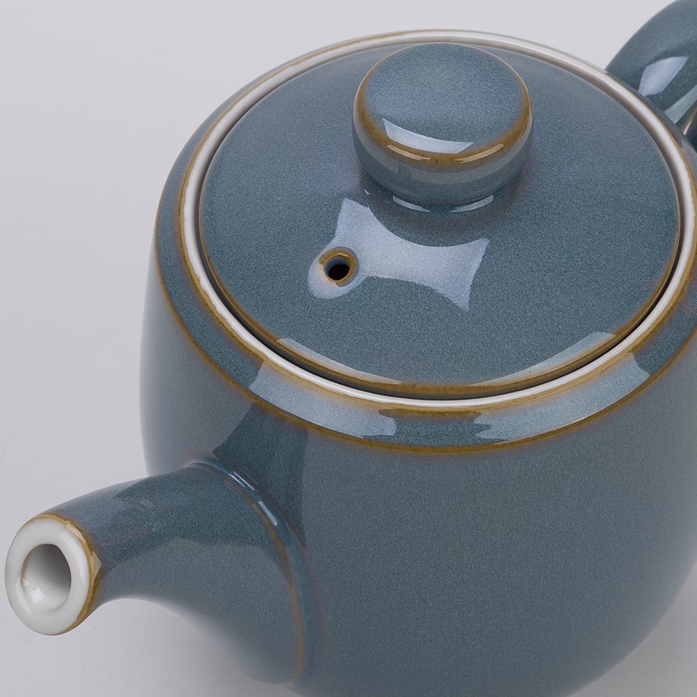 Denby Azure Teapot Peter's of Kensington