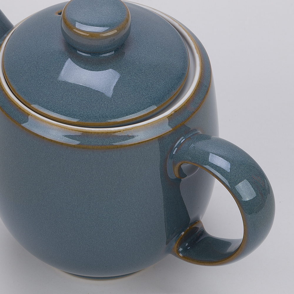 Denby Azure Teapot Peter's of Kensington