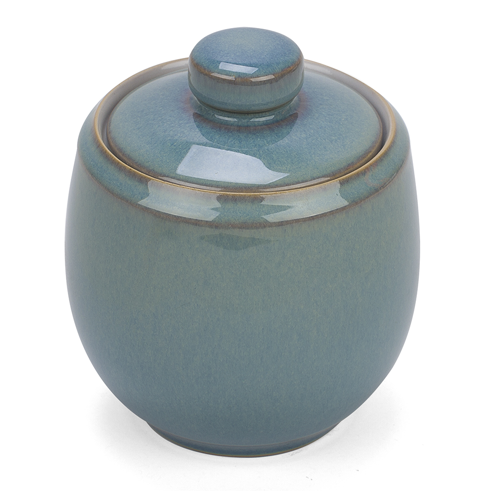 Denby Azure Covered Sugar Bowl Peter's of Kensington