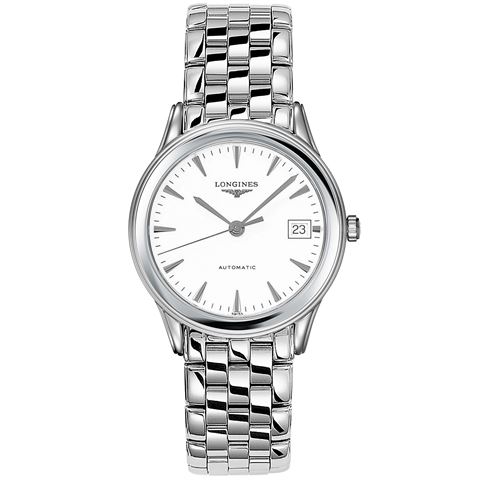Longines - Flagship White Dial Stainless Steel Watch 35.6mm | Peter's ...