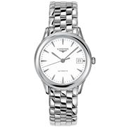 Longines - Flagship White Dial Stainless Steel Watch 35.6mm