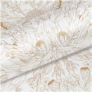 Vandoros - Botanica Wrapping Paper Quartz & Gold