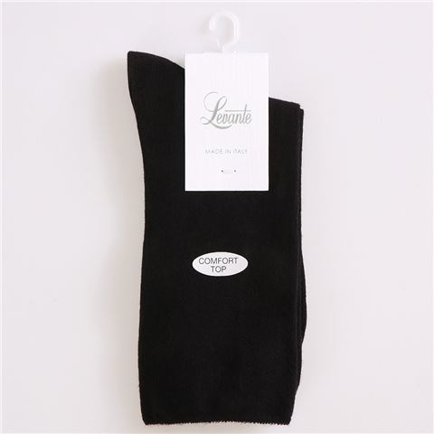 Levante - Comfort Top Socks Black | Peter's of Kensington