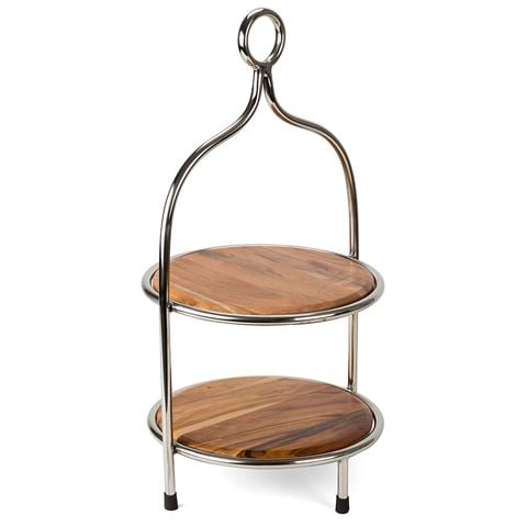 OneWorld - Rosewood Two-Tier Platter Medium