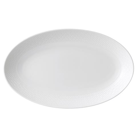 Wedgwood - GIO White Oval Platter 30cm